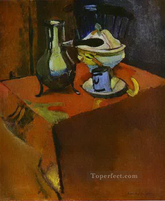 テーブルの上の食器抽象フォービズム アンリ・マティス油絵